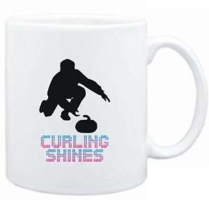 Mug White  Curling shines  Sports:  Sports & Outdoors