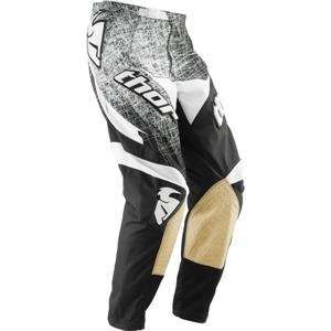   Motocross Youth Phase Scribble Pants   24/Black Scribble Automotive