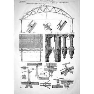  1868 BLACKFRIARS BRIDGE STATION LONDON CHATHAM DOVER 