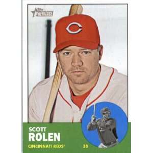   Scott Rolen   Cincinnati Reds (ENCASED MLB Trading Card): Sports