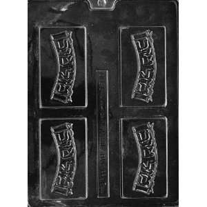  MAZEL TOV (HEBREW) Business Card Candy Mold Chocolate 
