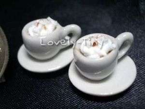 Couple Coffee Cup with saucers White  