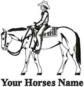 Custom Personalized Western Pleasure Horse T Shirt  