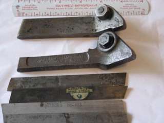 Williams + Unmarked Cut Off Tool Holder+ Tools, Atlas Craftsman Metal 