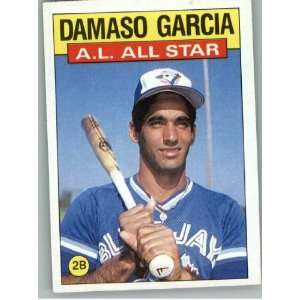  1986 Topps #713 Damaso Ga   Toronto Blue Jays (All Star 
