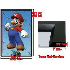  Framed Super Mario Brothers Poster Nintendo Fr33438: Home 