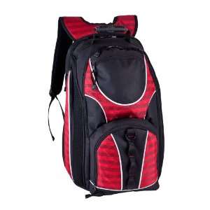  Damiers 17 Checkpoint Friendly Computer Backpack (Red 