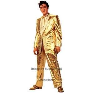  Elvis Presley Gold suit Life size Standup Standee 