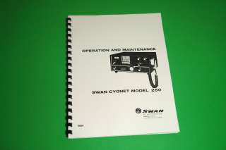 SWAN 260 CYGNET HF Transceiver Operation Manual  