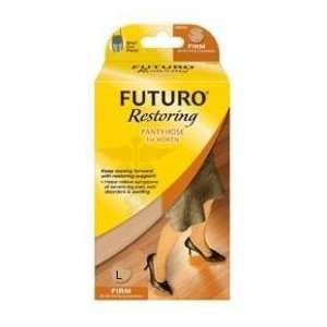 Futuro Restoring Womens Pantyhose Full Cut Firm 25mm Reinforced Toe 