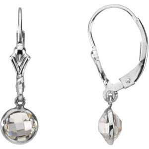  Zirconia Earrings   Sterling Silver   Dangles GEMaffair Jewelry