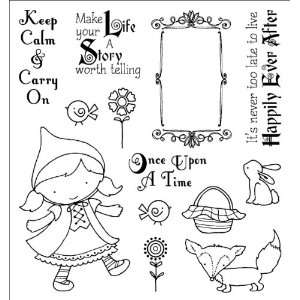  Darcies Cling Mounted Rubber Stamps Little Red