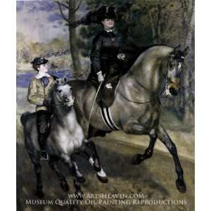   Ride in the Bois de Boulogne (Madame Henriette Darras)