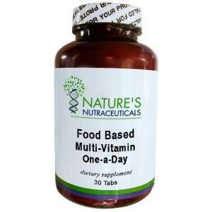  Natures Nutraceuticals Food Based Multi vitamin One a day 