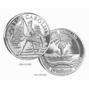  South Carolina Bicentennial Medal   Sterling Silver 
