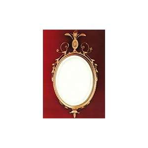  Gilt Oval Adam Design Mirror