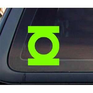  Green Lantern Logo Car Decal / Sticker   Lime Green 