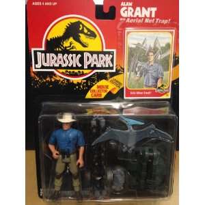  Jurassic Park   Alan Grant with Aerial Net Trap Toys 