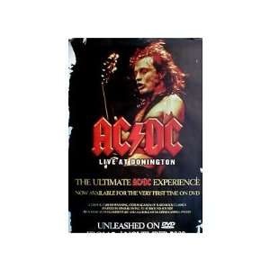  AC/DC (Live at Donington, Original) Music Poster Print 
