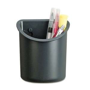  New   Recycled Plastic Cubicle Pencil Cup, 4 1/4 x 2 1/2 x 