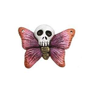  Poison Tree Polymer Clay Pink Death Poetry Butterfly 35 