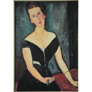Madame G. Van Muyden by Amedeo Modigliani 24x34 