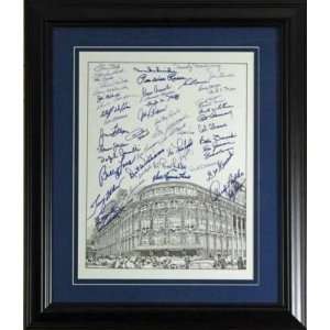  Brooklyn Dodgers Team 48+ SIGNED Framed Litho REESE   New 