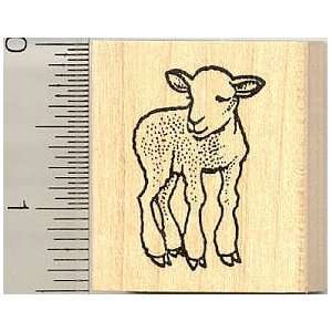  Small Lamb Rubber Stamp Arts, Crafts & Sewing