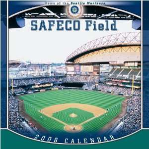  Safeco Field   Seattle 12 x 12 2008 Stadium Wall Calendar 