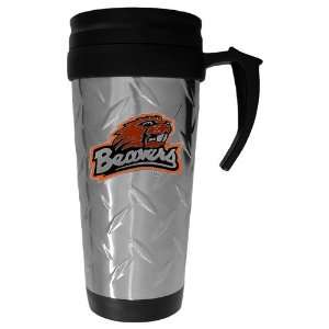  Oregon State Beavers NCAA Diamond Plate Travel Mug Sports 