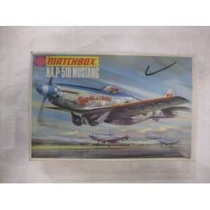  Matchbox 1 72 Scale NA.P 51D Mustang Model Airplane Kit 