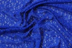 Royal blue Guipure like lace 4 dress tops ball gown  