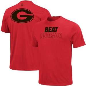  Majestic Georgia Bulldogs Sec On Espn Mens Beat T Shirt 