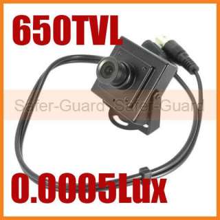 650TVL Starlight 1/3 SHARP CCD Mini Security Camera  