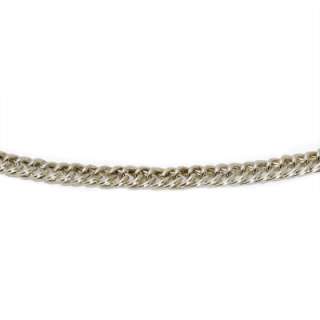 Mens Stainless Steel 20 Linked Rombo Chain Necklace  