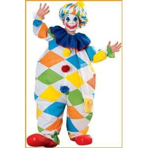  Childs Inflatable Clown Costume, fits up to size 12 Toys 