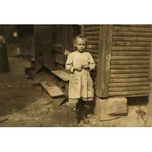  1911 child labor photo Marie Kriss, seven years old 