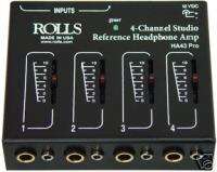 New * Rolls HA43 Pro Stereo Headphone Amp Amplifier  