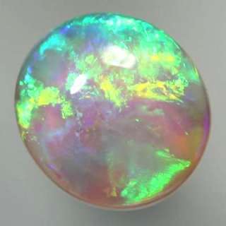 This SOLID CRYSTAL Opal is from the Lightning Ridge mining fields in 