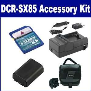  Sony DCR SX85 Camcorder Accessory Kit includes SDM 109 