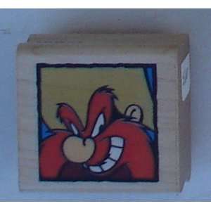   Face Wood Mounted Rubber Stamp (Discontinued) From Rubber Stampede