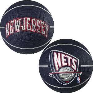    Spalding New Jersey Nets Mini Rubber Basketball