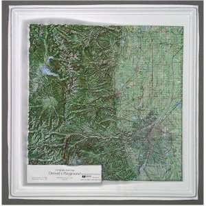  American Educational Products Raised Relief Map K DR2121 Denver 