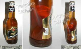 Beer Bottle DEFECT Deformed Miller Genine Draft ERROR  