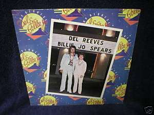 DEL REEVES & BILLIE JO SPEARS   BY REQUEST   SEALED  LP  