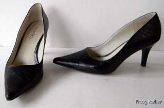 Cabrizi womens Delilah heels pumps shoes 7.5 M black  