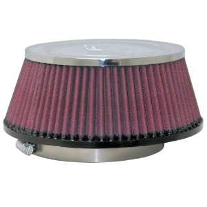  K&N RC 5151 Chrome Round Tapered Universal Air Filter Automotive