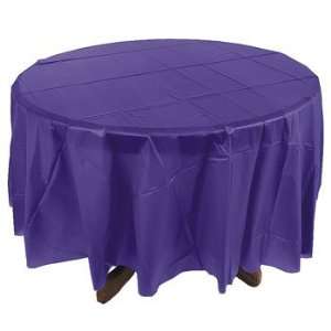    Purple Round Table Cover   Tableware & Table Covers