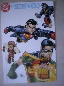 YOUNG JUSTICE SINS OF YOUTH HEADER CARD IMPULSE ROBIN  