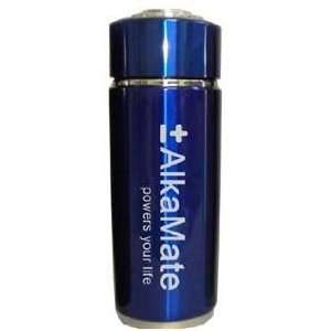 AlkaMate Alkalizing Water Bottle Blue by Healthier Life 4 You   13 oz 